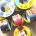 48mmx55M Yellow Industrial Grade Duct Tape with Printed film 2"x60yd