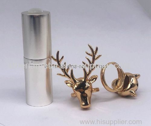 Novelty Lipstick case with Ring Decoration custom lipstick shell lipstick shell supplier