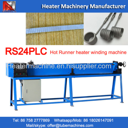 hot runner heaters wire winding machine length 2000mm