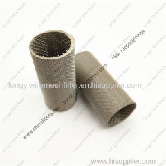 stainless steel sintered metal filter cartridges