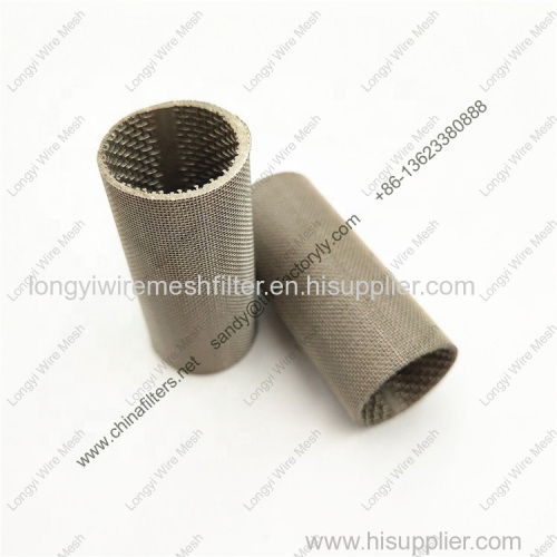 1 2 3 5 micron stainless steel sintered wire mesh with perforated metal 