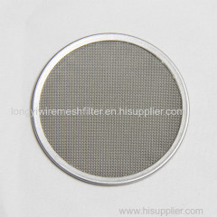stainless steel wire mesh disk filter/ pack/extruder filter screen