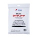 Waterproof Plastic sofa cover furniture protection cover for storage and moving