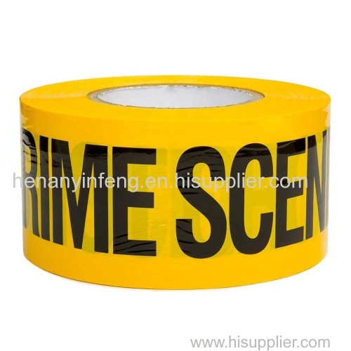 Yellow Black Caution Tape Crime Scene Tape 3 inch x 1000 Feet