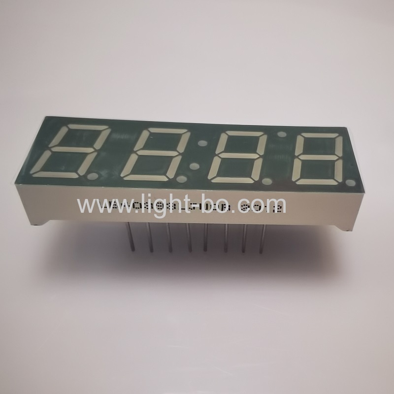 catodo comune con display a led a 4 cifre a 7 segmenti verde ultra brillante da 0,39 pollici per elettrodomestici