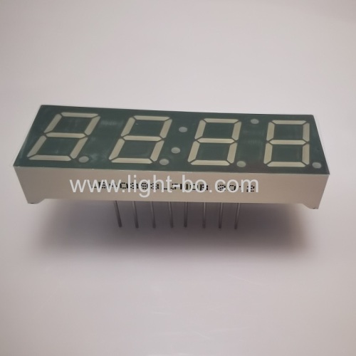 Ultra bright green 0.39inch 4 digit 7 segment led display common cathode for home appliances