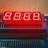 Ultra bright Red 10mm 4 Digit 7 Segment LED Clock Display common cathode for digital timer/clock indicator