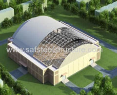 Portal Steel Structure Indoor Gymnasium