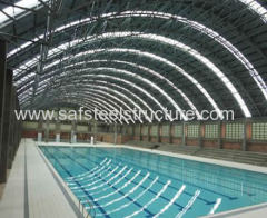 Prefabricated Steel Structure Swimming Pool Roof