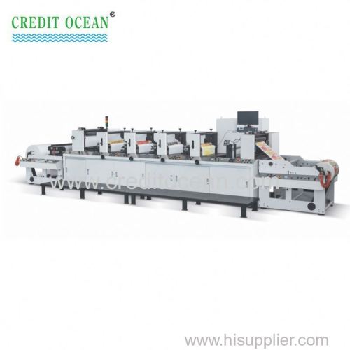 máquina de impresión de la etiqueta del flexo del océano del crédito 4 del océano