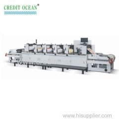 máquina de impresión de etiquetas flexográficas de cuatro colores credit ocean