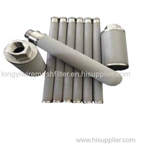 Customized Various sizes of stainless steel porous sintered metal powder filter