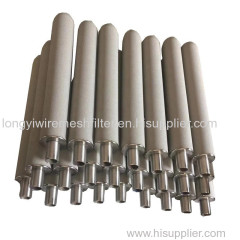 Customized Various sizes of stainless steel porous sintered metal powder filter