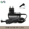 EU US UK AU 19V 2.15A 5.5*1.7mm AC Laptop Adapter For Aspire D255 533 D257 D260 W500P Power Supply Charger