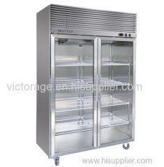 Glass Door Reach In Freezer