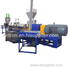 plastic PET flakes granule making machine recycling pellets