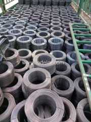 black wire steel wire material steel