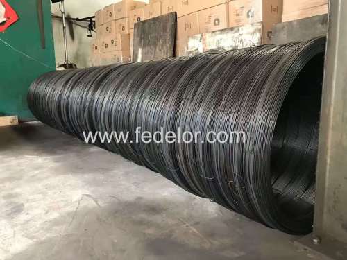black wire steel wire material steel