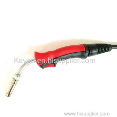 Euro Welding Torch 3M 4M 5M Flexible Welding Torch With Euro Torch Contact Tip Nozzle