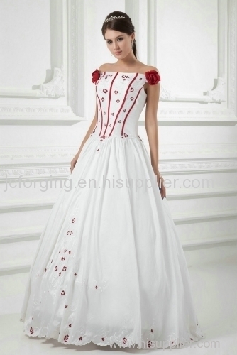 Mexican Embroidered Wedding Dress