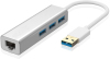 USB 3.0 to Ethernet Adapter 3-Port USB 3.0 Hub with RJ45 10 100 1000 Gigabit Ethernet Adapter