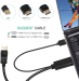 HDMI to DP 4K 2M USB Power