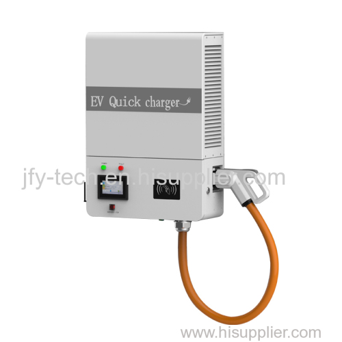 15kw DC quick EV charger with CHAdeMo/CCS combo2 guns