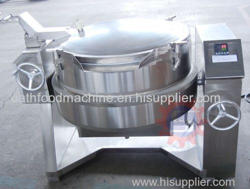 Electric boiling pot Steam jacketed kettle Gas vacuum jacketed kettle supplier