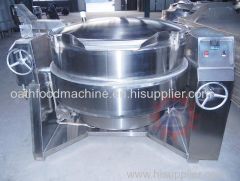 Gas jacketed boiling pot industrial steam kettle jacketed kettle price