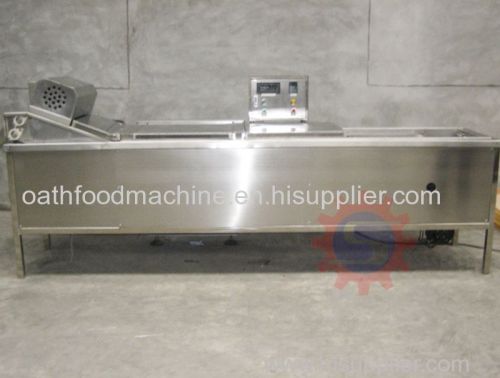 Gas conveyor fryer Fried food production line Gas convery fryer(Gas conveyor fryer)