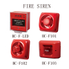 fire siren fire button fire alarm siren with strobe
