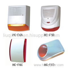 OUTDOOR SIREN WITH STROBE ANTI THEFT ALARM