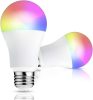 A60 A19 RGB+CCT WIFI connect Smart LED Bulb