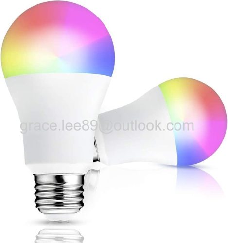 A60 A19 RGB+CCT WIFI connect Smart LED Bulb