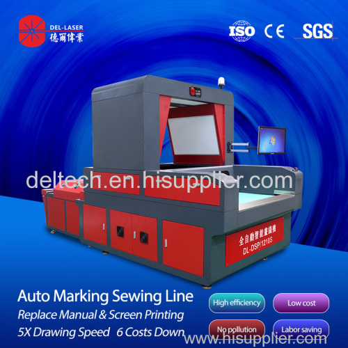 Automatic Material Vamp Marking line Machine Intelligent Laser Printer Cutting Machine