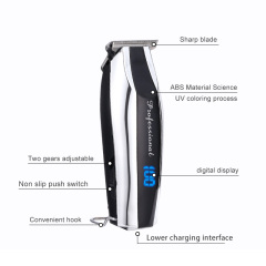 Rechargeable Hair Trimmers with LCD