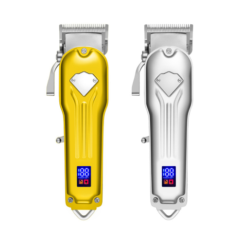 All-Metal Professional Hair Clippers Lcd Cordless Hair Trimmer For Men Hair Cutter Machine