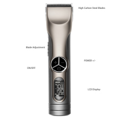 2021 New Model Professional Hair Cut Machine With Fire Hardened Carbon Steel Hair Clipper Blades