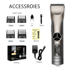 2021 New Model Professional Hair Cut Machine With Fire Hardened Carbon Steel Hair Clipper Blades