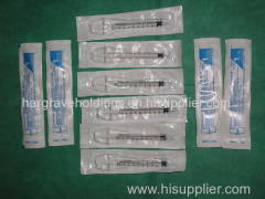 Hypodermic Disposable Syringes with/without Needles for Sale