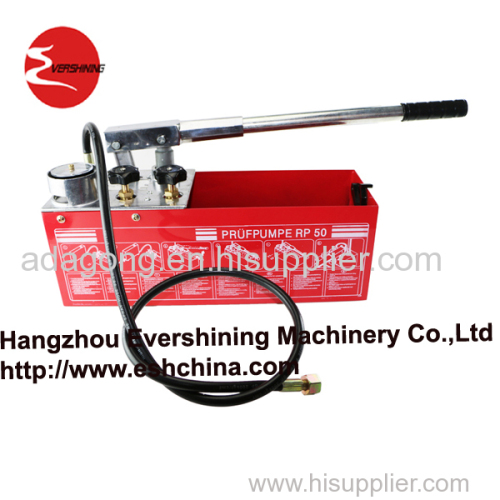 manual portable pressure test pump