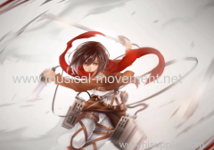 JAPANESE AMINE ATTACK ON TITAN MELODY GUREN NO YUMIYA MUSIC BOX