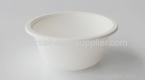 Biodegradable Corn Starch Bowl & Plate