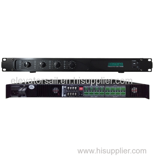 MP6425 250W-500W Power Amplifier with DC 24V and Priority Input