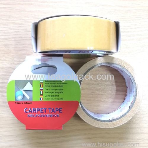 34mmx10M Double Sided Cotton Tape Brown