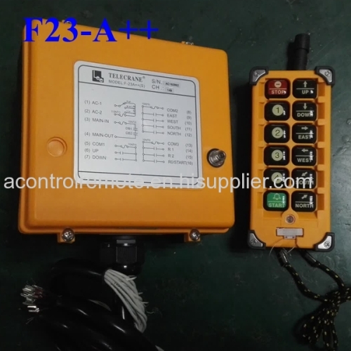 AC220V industrial crane hoist wireless remote control