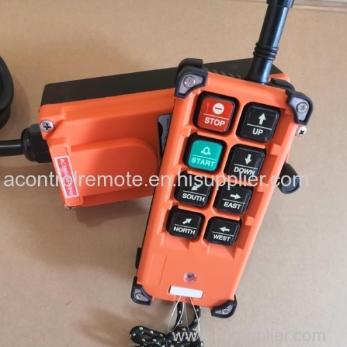 AC220V Industrial Radio Remote Control with 1transmitter with 1 receiver