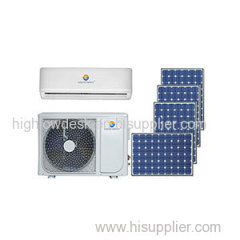 ACDC Hybrid Solar Air Conditioner ( On Grid Working )