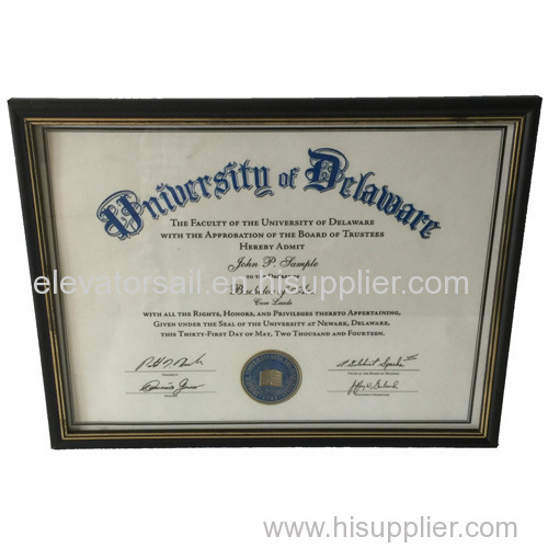 Graduation Certificate Frame 2021