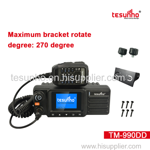 DMR UHF Car Mobile Radio 4G Network